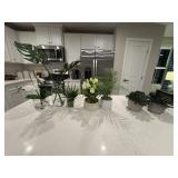 7PC FAUX GREENERY