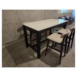 5PC COUNTER TABLE W/STOOLS