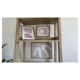 6PC ASSORTED FRAMED PRINTS
