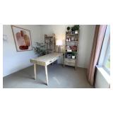 3PC DESK & SHELVING UNITS