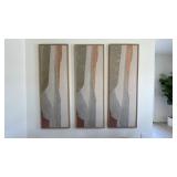 3PC LARGE FRAMED CANVAS PRINTS