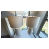 2PC TABLE LAMPS