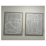 2PC FRAMED CANVASES