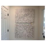 2PC WALL ART