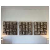 3PC WALL ART