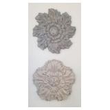 GRAY WALL ART 19"