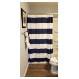 BATHROOM TOWELS 3PC W/ SHOWER CURTAIN