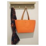 ORANGE PURSE & SCARF