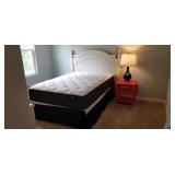 FULL SIZE MATTRESS, BOX SPRING & FRAME
