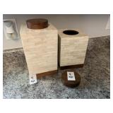 DECO CANISTERS- 2PC