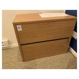 WOODEN FILE CABINET