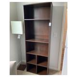 BROWN DISPLAY SHELF