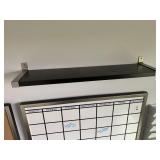 WOODEN/METAL WALL SHELF