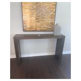 WOOD SOFA TABLE E&E CO., LTD. 64"L X 36"H X 15"W