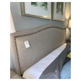 UPHOLSTERED W/ NAILHEADS KING HEADBOARD