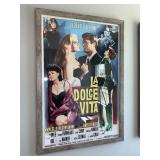 ASST FRAMED MOVIE POSTER PRINTS 3PC 38" X 26"
