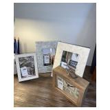 ASST FRAMES & DECO CLOCK 4PC