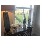 4pc-mirrored obelisks & lilies