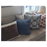 9pc-throw decorative pillows