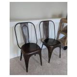 2pc-metal chairs