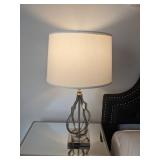 silver lamps