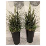 2pc-faux floor plant