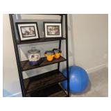 6pc-frames, canister & exercise equipment