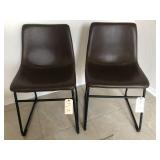 ASHLEY FURNITURE UPHOLSTERED SIDE CHAIRS