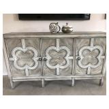 CRESTVIEW COLLECTION 3 DOOR MEDIA CABINET