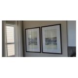 " LAKESHORE" SKETCH WALL ART PRINT (2