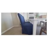 DENIM " TIE BACK" CHAIRS (1