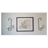 2PC-WALL CANDLE HOLDERS