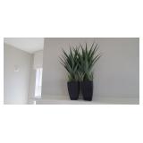2PC-FAUX " ALOE VERA" PLANTS