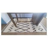 GREY & CREAM " KASBAH" AREA RUG (5