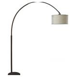 ANTIQUE BRASS FLOOR LAMP (IN-BOX: ASSEMBLY