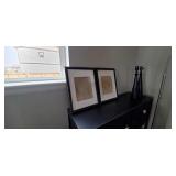 2PC-BURLAP WALL ART DÉCOR (1