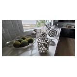 5PC-CHROME DÉCOR ITEMS