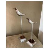 2PC DECORATIVE BIRD