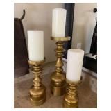 3PC CANDLEHOLDER