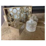 MIRROR TRAYS & JARS