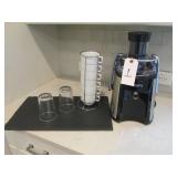 JUICER W/SLATE (6) CUPS (2) GLASSES