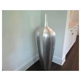 LARGE SILVER VASE