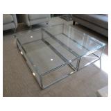 GLASS COFFEE TABLE