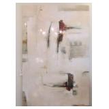 LARGE TAN MODERN WALL ART