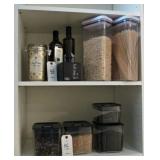 CANISTERS (6) DECO ITEMS (4)