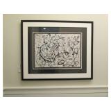 BLACK/WHITE WALL ART