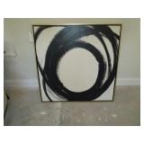 BLACK/WHITE WALL PRINT