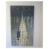 EMPIRE STATE BLDG WALL PRINT