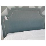 PISHACHIO COLORED STUDDED HEADBOARD ONLY