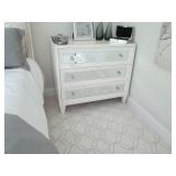 MIRRORED TAN DRESSER